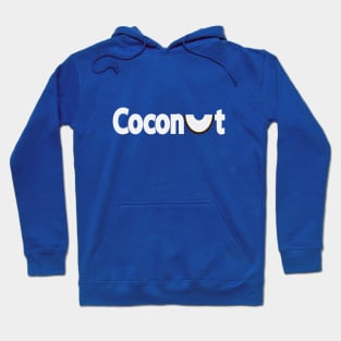 Coconut typography design Hoodie